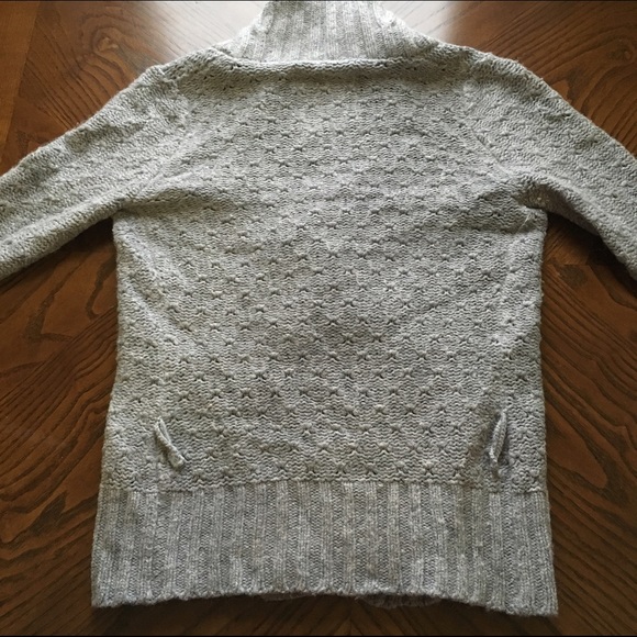 🎉HP Grey knit cardigan sweater 🎀cute - Picture 3 of 8